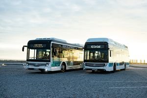 CaetanoBus hydrogen and electric buses are now co-branded with Toyota