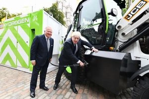JCB invests £100 on hydrogen construction machines