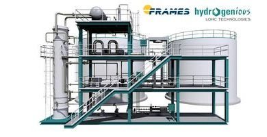 Frames designs LOHC Storage Plant; Upstart Power launches hydrogen generator