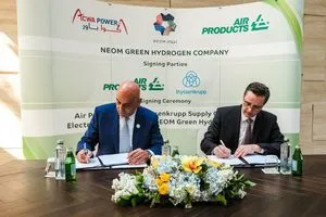 Thyssenkrupp to install 2 GW electrolysis plant in Neom