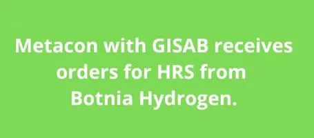 Metacon with GISAB receives orders for electrolysis-based HRS