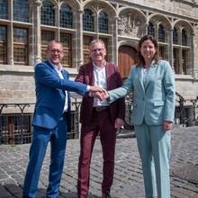Fluxys Gasunie connect Belgian and Dutch hydrogen networks at North Sea Port
