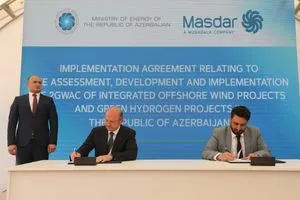 Masdar to develop green hydrogen project in Azerbaijan