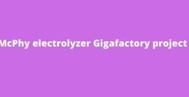 McPhy electrolyzer Gigafactory project