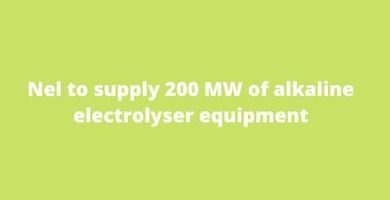 Nel to supply 200 MW of alkaline electrolyser equipment