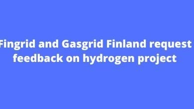 Fingrid and Gasgrid Finland request feedback on hydrogen project