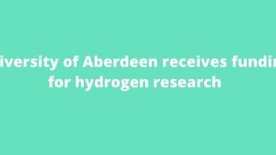 University of Aberdeen receives funding for hydrogen research