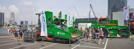 BAM launches hydrogen combustion engine construction machine