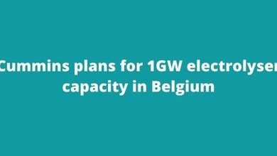 Cummins aims 1GW electrolyser capacity in Belgium