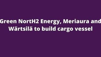 Green NortH2 Energy, Meriaura and Wärtsilä to build cargo vessel