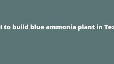 OCI to build blue ammonia plant in Texas