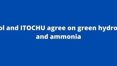 Sasol and ITOCHU agree on green hydrogen and ammonia