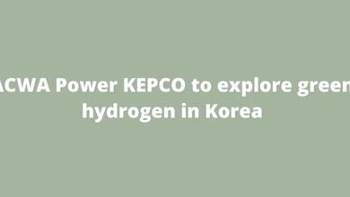 ACWA Power KEPCO to explore green hydrogen in Korea