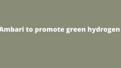 Ambari to promote green hydrogen