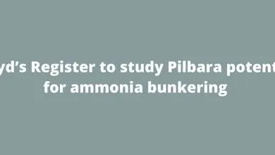 Lloyd’s Register to study Pilbara potential for ammonia bunkering