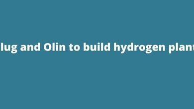 Plug and Olin to build hydrogen plant