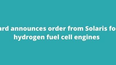 Ballard announces order from Solaris for 25 hydrogen fuel cell engines