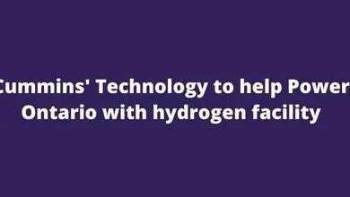 Cummins' Technology to help Power Ontario with hydrogen facility