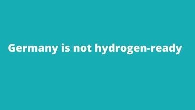 Germany is not hydrogen-ready