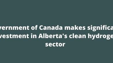 Government of Canada makes significant investment in Alberta's clean hydrogen sector