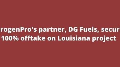 HydrogenPro's partner, DG Fuels, securing 100% offtake on Louisiana project