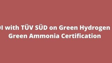 LOI with TÜV SÜD on Green Hydrogen & Green Ammonia Certification