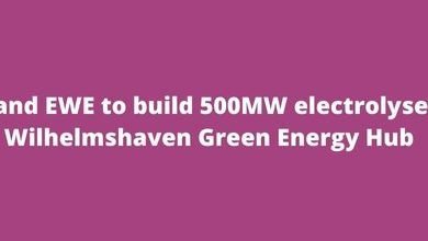 TES and EWE to build 500MW electrolyser at Wilhelmshaven Green Energy Hub