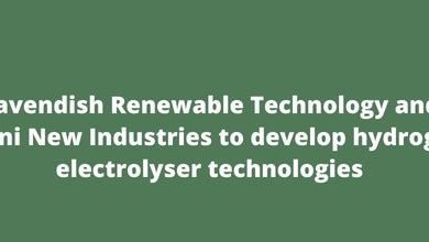 Cavendish Renewable Technology and Adani New Industries to develop hydrogen electrolyser technologies