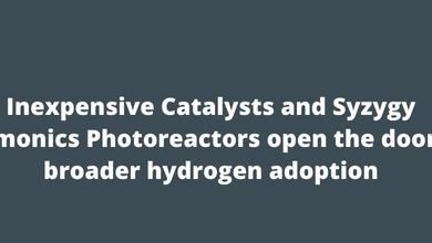 Inexpensive Catalysts and Syzygy Plasmonics Photoreactors open the door for broader hydrogen adoption