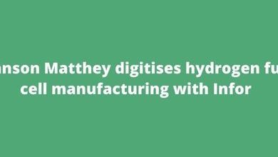 Johnson Matthey digitises hydrogen fuel cell manufacturing with Infor