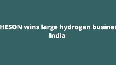 MATHESON wins large hydrogen business in India