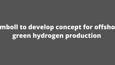 Ramboll to develop concept for offshore green hydrogen production