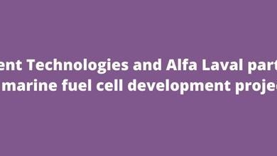 Advent Technologies and Alfa Laval partner in marine fuel cell development project