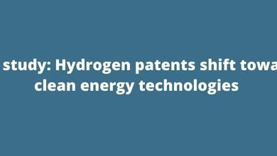 EPO study Hydrogen patents shift towards clean energy technologies