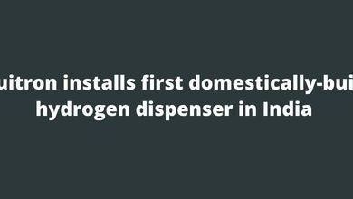 Fluitron installs first domestically-built hydrogen dispenser in India