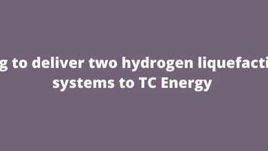 Plug to deliver two hydrogen liquefaction systems to TC Energy