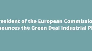 President of the European Commission announces the Green Deal Industrial Plan