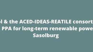 Sasol & the ACED-IDEAS-REATILE consortium sign PPA for long-term renewable power to Sasolburg