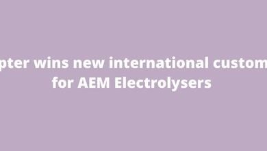 Enapter wins new international customers for AEM Electrolysers