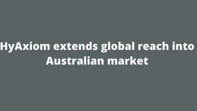 HyAxiom extends global reach into Australian market