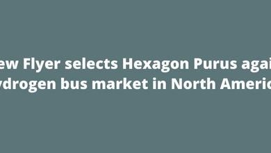 New Flyer selects Hexagon Purus again hydrogen bus market in North America