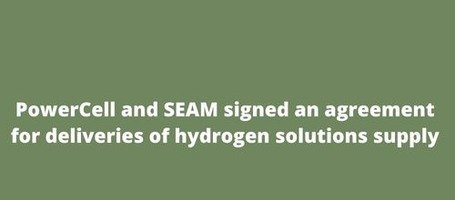 PowerCell and SEAM signed an agreement for deliveries of hydrogen solutions supply