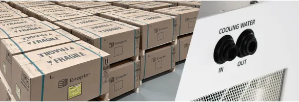 Enapter AG starts deliveries of first water-cooled AEM Electrolyser EL 4.0s