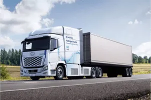 Hyundai Motor premiered its new XCIENT fuel cell tractor and vision for hydrogen mobility