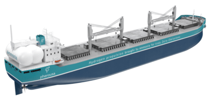PGS and PGT develops ammonia to hydrogen cracking technology onboard Deltamarin ships