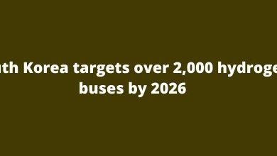 South Korea targets over 2,000 hydrogen buses by 2026