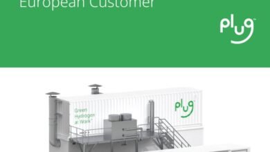 Plug secures 25 MW PEM Electrolyzer system for a customer in Europe