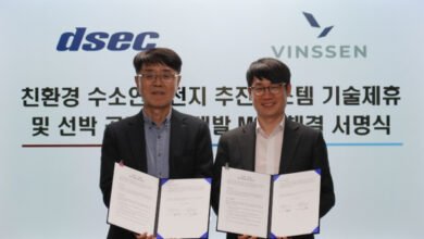 VINSSEN Co., Ltd. signed MOU on project for joint development of hydrogen fuel cell propulsion tug boat with DCEC