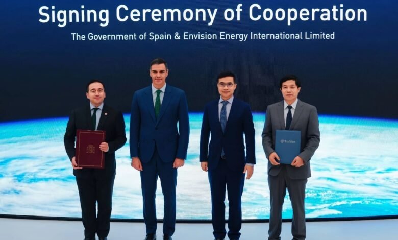 Envision Energy to develop integrated green hydrogen net zero industrial park in Spain