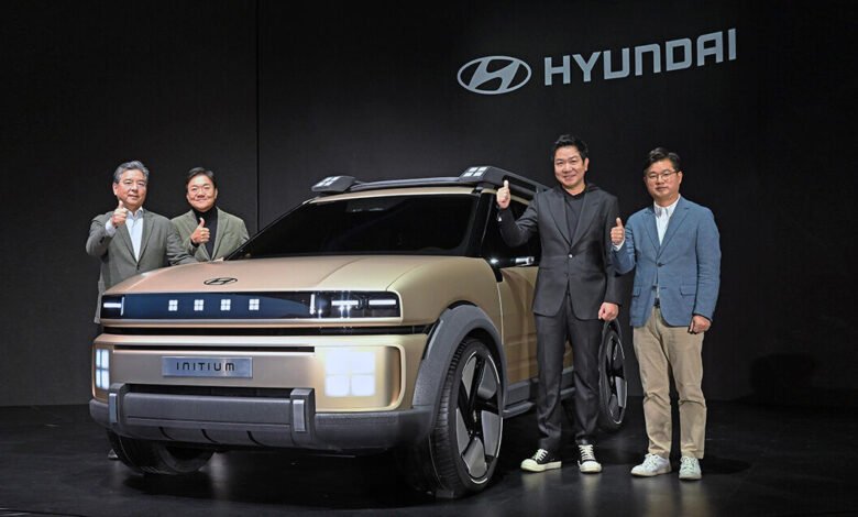 Hyundai unveils its INITIUM hydrogen FCEV concept